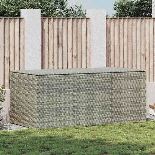 Miniatura 2 de vidaXL Cofre de almacenamiento para patio, caja de terraza con tapa, armario de patio, baúl de almacenamiento para cojines de exterior, almohadas