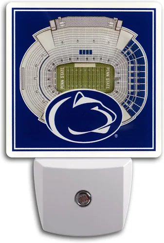 YouTheFan NCAA Penn State Nittany Lions StadiumView Luz Nocturna