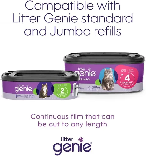 Miniatura 15 de Sistema de eliminación y cartuchos de recarga de arena para gatos Litter Genie, Total 1, Plateado