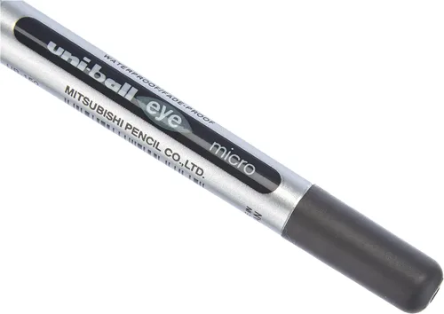 Miniatura 3 de Mitsubishi Uniball Eye Micro Roller - Bolígrafo (2 unidades), color negro