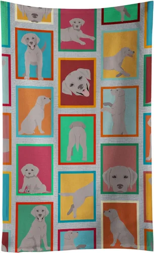 Miniatura 17 de Caroline's Treasures MLM1106KTWL Lots of Bichon Frise - Toalla de cocina para invitados, toalla de baño decorativa para cara, té, paño de cocina