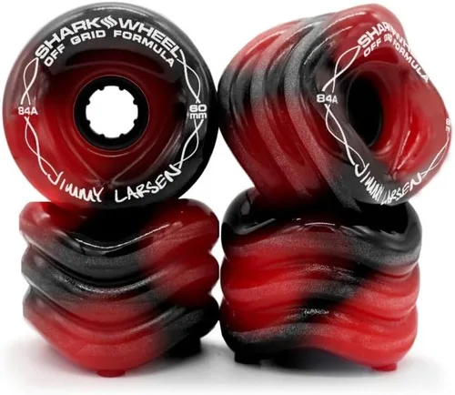 Miniatura 14 de Shark Wheel 60 mm ruedas para Longboard de crucero, Fórmula DNA, juego de 4 ruedas