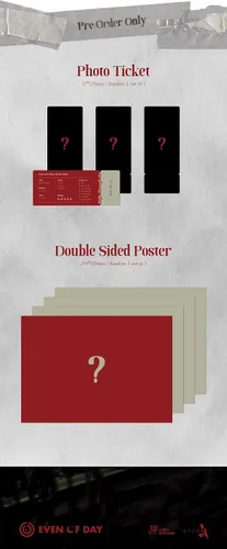 Miniatura 6 de JYP Ent. DAY6 Even of Day - Right Through Me (2º Mini álbum)+Juego de tarjetas fotográficas extra JYPK1230
