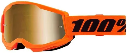 Miniatura 24 de 100% STRATA 2 Goggles – Gafas deportivas para motocross y ciclismo de montaña – Gafas para ciclistas – Gafas de motocross para hombre
