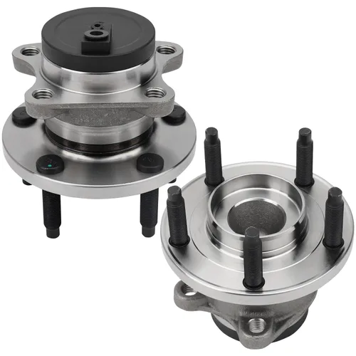 Miniatura 13 de 512333 [2 unidades, 4X4 4WD solamente] Conjunto de cojinete de cubo de rueda trasera para Dodge calibre 2007-2008, para Jeep 2007-2017