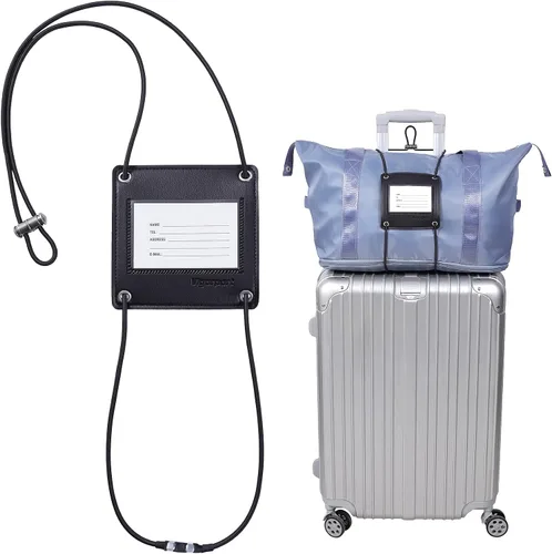 Miniatura 8 de Vigorport Correas de equipaje, correas de conector de equipaje para maletas, añade una bolsa y conecta tus 2 maletas juntas, correa elástica