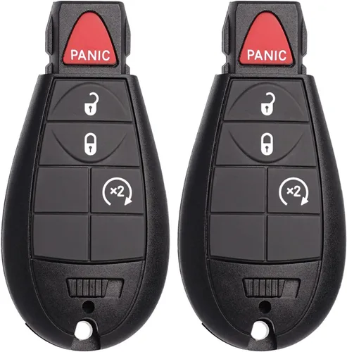 Miniatura 8 de MechanMagic Llavero Fobik de repuesto para Dodge Ram 1500 2013-2021 2500 3500 4500 5500 2013-2018 Pickup Truck Control de arranque remoto de entrada