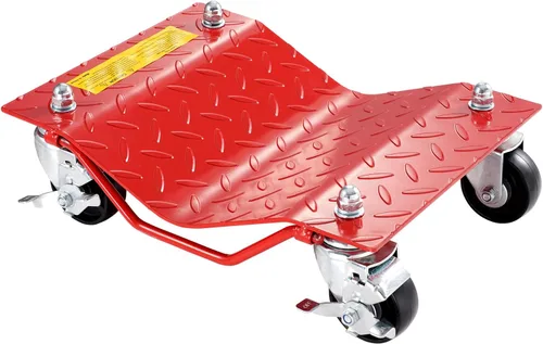 Miniatura 12 de VEVOR Plataforma con Ruedas, Capacidad de 8000 libras Movedor de Autos de Acero Resistente, Juego de Plataformas con Ruedas para Neumáticos de Auto