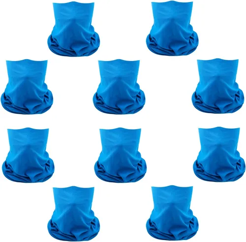 Miniatura 40 de Mascarillas de Polaina para el Cuello, Bufanda en Tubo, Bandanas Sin Costuras, Pañuelos para el Rostro, Cubierta Multiusos para la Cabeza