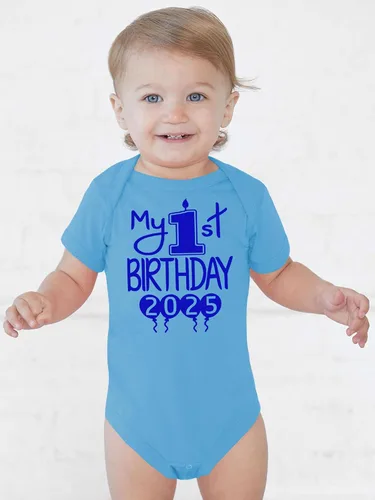 Miniatura 21 de Reaxion Traje de cuerpo entero hecho a mano para bebé niño y niña, mi primer cumpleaños 2024