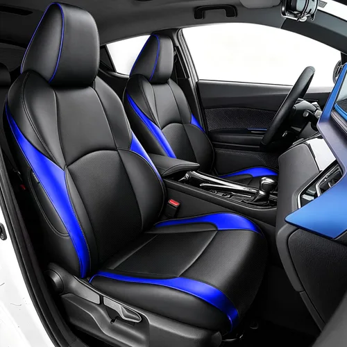 Miniatura 45 de AOMSAZTO Funda de asiento de coche para Mazda 3 2019 2020 2021 2022 2023 2024 2025 2026 – Juego completo de fundas de asiento de piel sintética