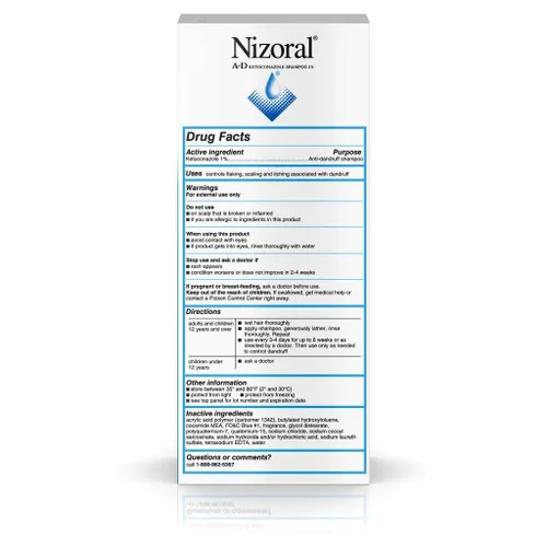Miniatura 3 de Nizoral A- D Champú anticaspa, azul, fresco, 7 onzas líquidas (paquete de 2)