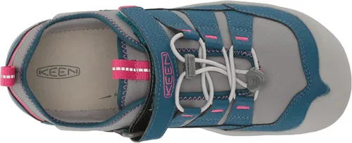 Miniatura 5 de KEEN Tenis cómodos unisex para niños, Steel GreySafety Orange