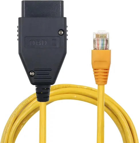 Miniatura 3 de Ethernet Enet OBD OBDii Rj45 ENET obd2 Cable para interfaz 2M Compatible F-Series para B-M-W i-sta