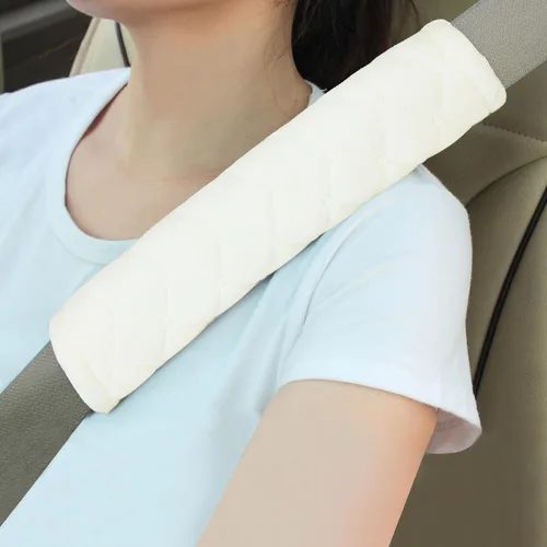 Miniatura 8 de Amooca Fundas Suaves para Cinturón de Seguridad del Automóvil Almohadillas de Hombro para Cinturón de Seguridad 2 PCS Ajuste Universal para Todos A
