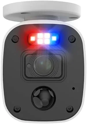 Miniatura 6 de Swann Cámara de bala de luz intermitente DVR complementaria con proyector de sensor, video de 1080P, diseño interior o exterior, visión nocturna a