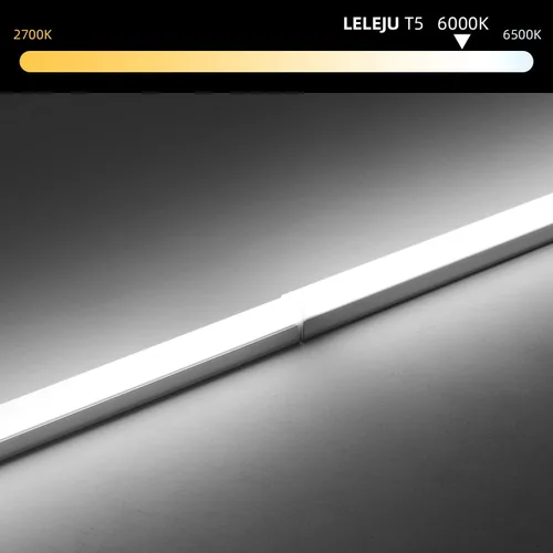 Miniatura 8 de Iluminación LED para debajo del gabinete, 1 pie, 5 W, 6000 K, 500 lm, luces debajo de la encimera para cocina, tienda, eléctrica con cable