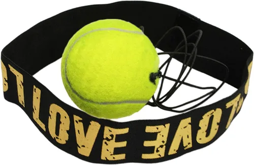 Miniatura 7 de Juego de diadema de pelota refleja de boxeo, diadema ajustable para fitness