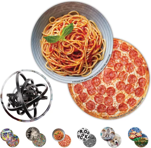 Miniatura 10 de Spin Flip Puzzle – Abstracto – Girarlo, voltear, Resolverlo! para aquellos que aman el cerebro teasers! Juguete antiestrés para adultos. Gran regalo