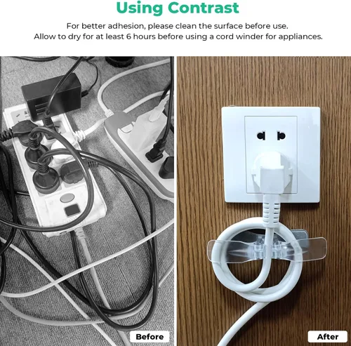 Miniatura 4 de Organizador de cables para electrodomésticos de cocina Organizador de cables con soporte mejorado para pequeños electrodomésticos de cocina