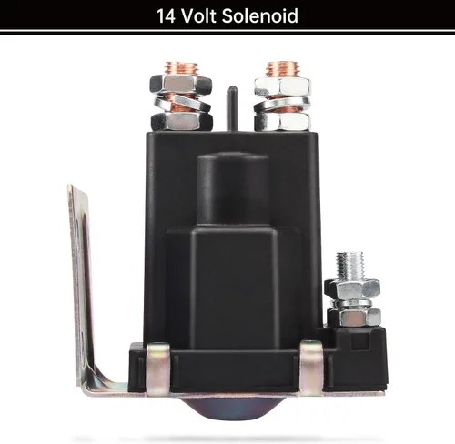 Miniatura 2 de EZGO TXT - Solenoide de 14 V y 4 terminales, se adapta al carrito de golf de gas EZGO TXT, OEM # 27153-G01, 27153G01, 612813