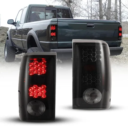 Nixon Offroad Luces Traseras para Ford Ranger 2001 2002 2003 2004 2005, Faros Traseros LED, Ensamble de Luces Traseras de Coche, Reemplazo 1 Par