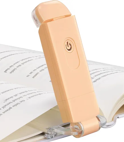 Miniatura 9 de DEWENWILS Luz de lectura de libros, recargable por USB, para leer en la cama, luces LED con clip para niños, ratones de biblioteca, bloqueo de luz