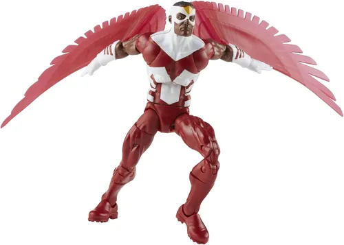 Miniatura 6 de Marvel Legends Series Marvel's Falcon - Figura de acción de 6 pulgadas con embalaje retro juguete, 3 accesorios