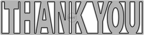 Miniatura 30 de DzIxY Palabras gracias Troqueles de corte de metal para kit de fabricación de tarjetas, troquelados, troquelados, plantillas de máquina de álbumes