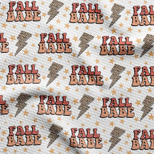 Miniatura 5 de The Yard - Tela texturizada con diseño de bala de calabaza de otoño para Halloween, Liverpool, elástica floral, 1 yarda, tela de punto grueso