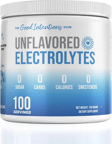 Miniatura 9 de Electrolitos Sin Sabor - 100 Porciones - Polvo de Electrolitos Sin Sabor - Electrolitos No Endulzados - Electrolitos Insípidos - Cero Carbohidratos