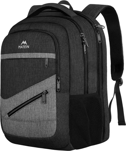Miniatura 11 de MATEIN - Mochila para laptop de gran capacidad para mujeres, mochila de viaje aprobada por TSA con correa para equipaje y puerto USB, mochila