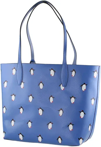 Miniatura 3 de Kate Spade New York Arctic Friends Penguin - Bolso de mano reversible grande