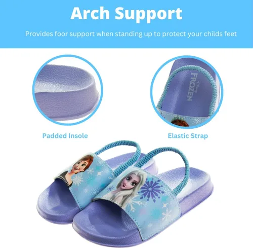 Miniatura 3 de Disney Minnie Mickey Encanto Lightning McQueen Lilo n Stich Sandalias de playa sin cordones con correa trasera (bebéniño pequeño)