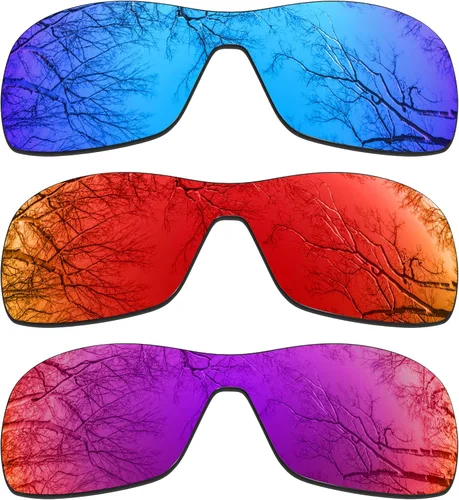 Miniatura 10 de ToughAsNails 3 pares de lentes polarizadas de repuesto para Oakley Antix Pack