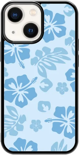 Miniatura 70 de FANXI Funda de teléfono de hibisco azul compatible con iPhone 11 de 6.1 pulgadas, funda protectora a prueba de golpes de TPU con bonita flor azul