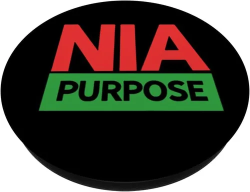 Miniatura 2 de Nia Kwanzaa Principio de propósito para hombres, mujeres, niños y niñas, PopSockets MagSafe PopGrip para iPhone
