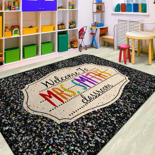 Miniatura 13 de Alfombras de composición personalizada para el aula para niños, alfombras para dormitorio, niñas, niños, alfombra pastel para aula, alfombra
