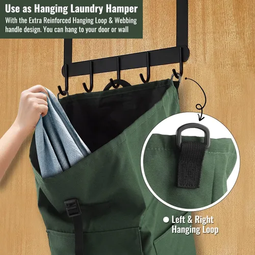 Miniatura 5 de JOINPRO Bolsa de lavandería con mochila, bolsas de lavandería de viaje extra grandes de 125L con correas de hombro, diseño ajustable y extensible