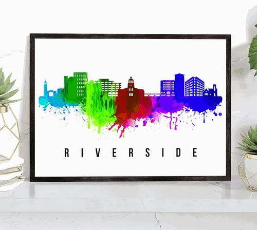 Miniatura 23 de Pera Print Rochester Skyline New York Póster, pintura de paisaje urbano de Nueva York, impresión de paisaje urbano y monumentos, arte de pared