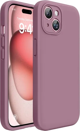 Miniatura 282 de Miracase - Funda magnética diseñada para iPhone 14 Pro Max, de silicona líquida, a prueba de golpes, con protector de pantalla y protección