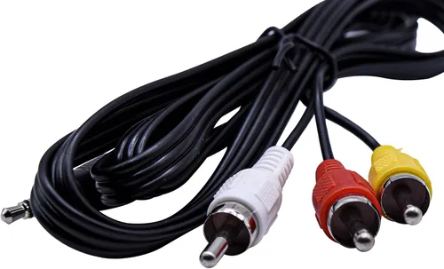 Miniatura 6 de HQRP Cable de audio y video AV compatible con videocámara Panasonic PV-DV200, PV-DV200D, PV-DV201, PV-DV201D, PV-DV202, PV-DV202D