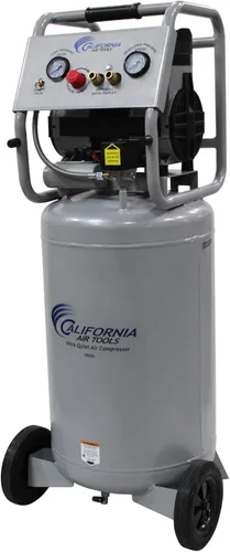 Miniatura 5 de California Air Tools 20020 2.0 HP Compresor de aire ultra silencioso y sin aceite con ruedas, capacidad de tanque de 20 galones, nivel de ruido