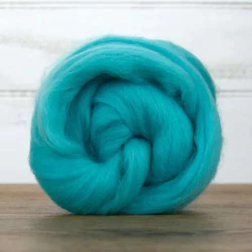 Miniatura 3 de Revolution Fibers Lana Merino para hilar Lana superior peinada Premium 22 micras, perfecta para proyectos de fieltro, hilado, colgantes de pared
