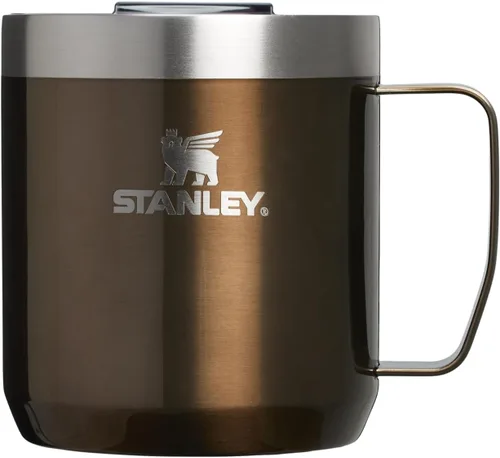 Miniatura 15 de STANLEY Everyday Camp Mug de 24 onzas, tapa para beber, taza para café, té y bebidas, taza de café aislada de acero inoxidable, sin BPA, color ceniza