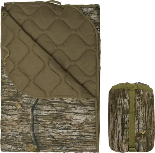 Miniatura 53 de LOOGU Manta Camuflaje Impermeable Aislante Forro de Poncho para Camping al Aire Libre, Senderismo, Caza, Supervivencia, Mochileros, Picnic Us