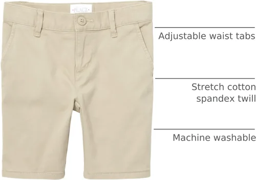 Miniatura 16 de The Children's Place Pantalones chinos ajustados para bebés y niños pequeños