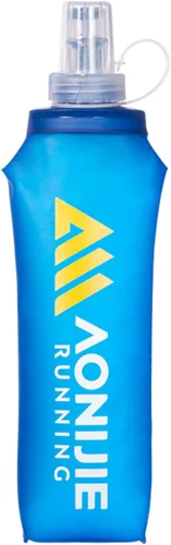 Miniatura 22 de TRIWONDER Botella de agua de mano para correr, Quick Grip Chill Botella de agua suave de mano de 17 onzas con correa de mano, paquete de Botella