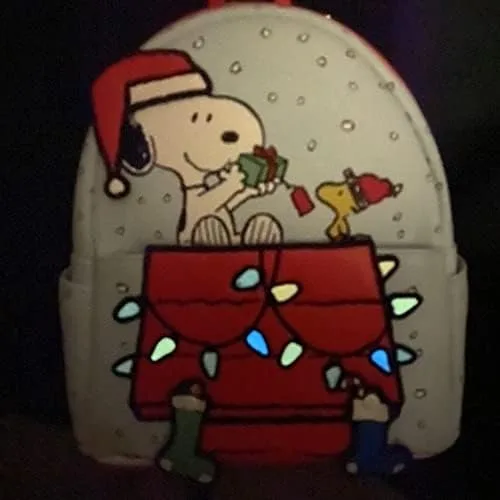 Miniatura 3 de Loungefly Peanuts Gift Snoopy 38 Woodstock Mini Mochila, Multi