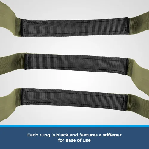 Miniatura 3 de RNA Ape Canyon Outfitters 2 Step Aider - Fabricado en Estados Unidos, equipo de caza, arborista y escalada de árboles, verde OD